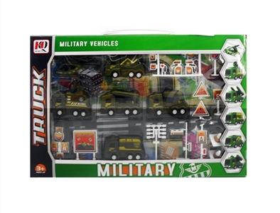 Military back to car - OBL718696