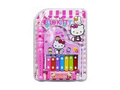 Hello KITTY hand knock a harp, clarinet, harmonica three combination zhuang - OBL718757