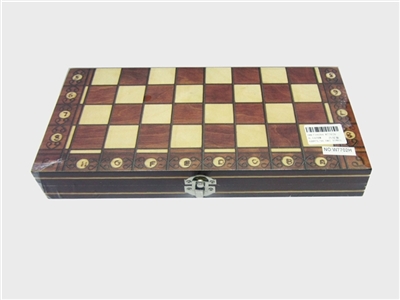 三合一木制磁性国际象棋 - OBL719204