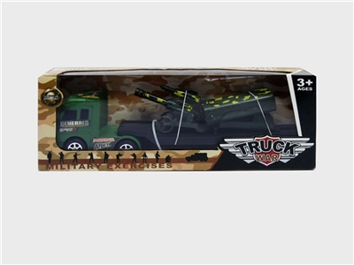 Military inertial tow head artillery salvo - OBL719355