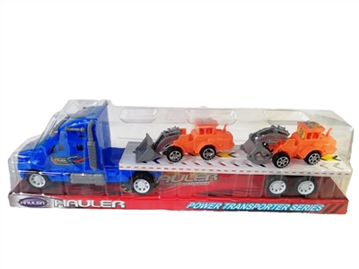 Inertial drag head slide platform car two truck - OBL719459