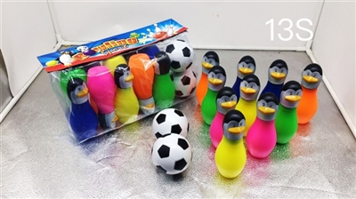 Penguin football, bowling - OBL719661
