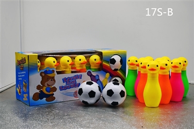 Yellow duck football, bowling - OBL719667