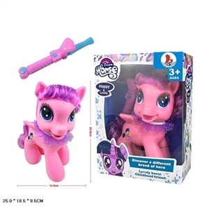 Evade glue oversized balloons of cartoon horse take light music to take a perm rods - OBL719829