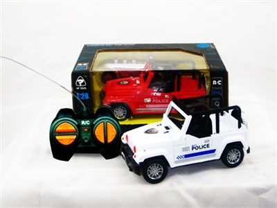 1 four-way jeep police car - OBL720192