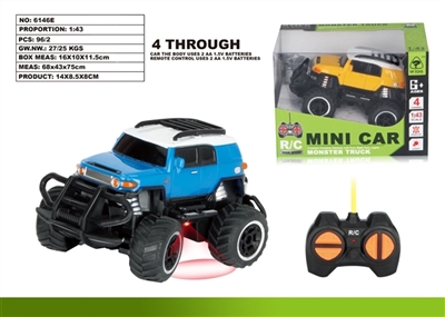 1:43 mini cross-country car Toyota simulation - OBL720284