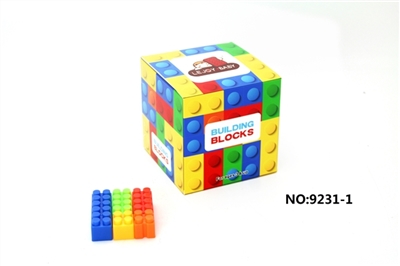 盒装益智类1#积木多色混装称重90克（29PCS+） - OBL720337