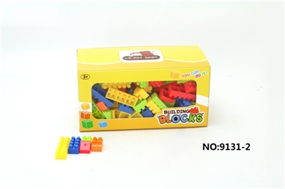 开窗盒装益智类2#积木多色混装称重180克（145PCS+） - OBL720340