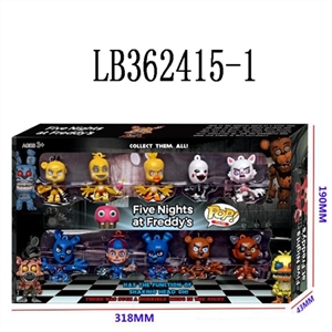 2.5寸Q版POP午夜熊10只公仔盒装        （1款） - OBL720380