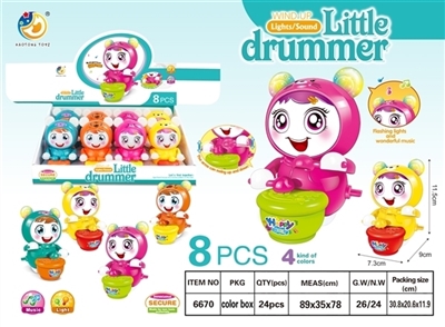 Flash/chain music on little drummer - OBL721120