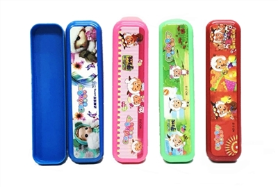 Small plastic pencil case - OBL721228