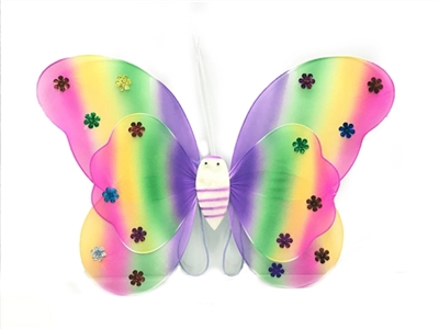 Double color butterfly wings - OBL721237