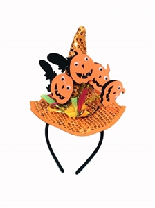 Beautiful piece of headwear to add four pumpkin two ghost - OBL721245