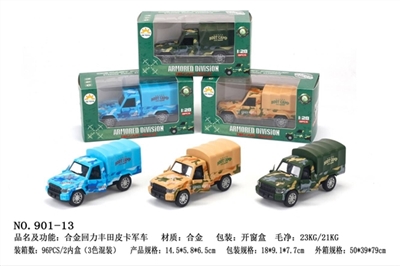 Alloy back to Toyota pickup truck - OBL721299