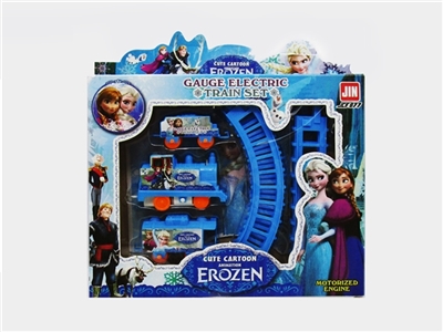 Ice and snow princess rail train - OBL721511