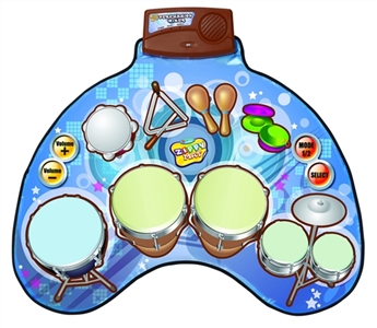 Percussion instruments playing blanket - OBL721523