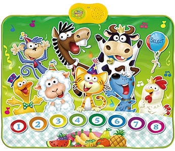 Animal party music carpet - OBL721529