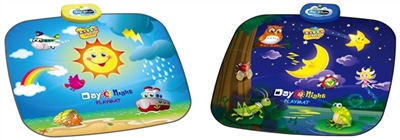 Double-sided music blanket, day and night - OBL721535