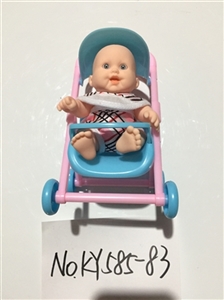 Russian expression 5.5 -inch doll with a new cart - OBL721909