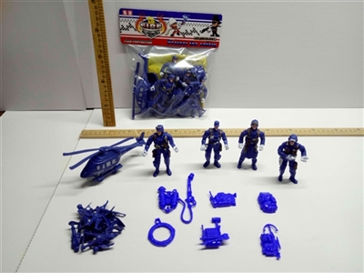 The police set in English - OBL722153