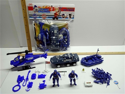 The police set in English - OBL722155