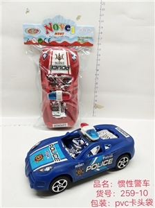 Inertia police car/card head bag - OBL722433