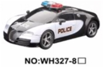1:16 four-way remote simulation police car (with lighting) - OBL723325