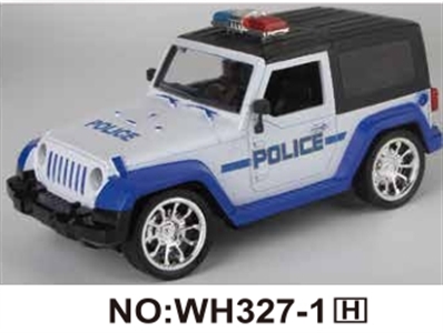 1:16 four-way remote simulation police car (with lighting) - OBL723328