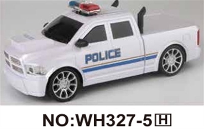 1:16 four-way remote simulation police car (with lighting) - OBL723332
