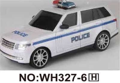 1:16 four-way remote simulation police car (with lighting) - OBL723333