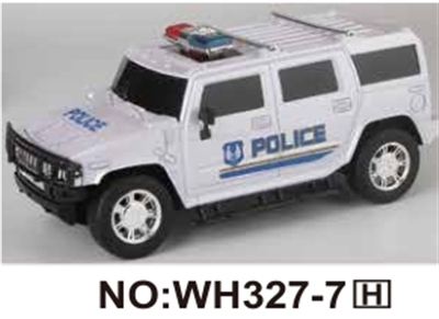 1:16 four-way remote simulation police car (with lighting) - OBL723334