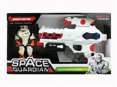 The light music space charge gun with soldiers - OBL723543
