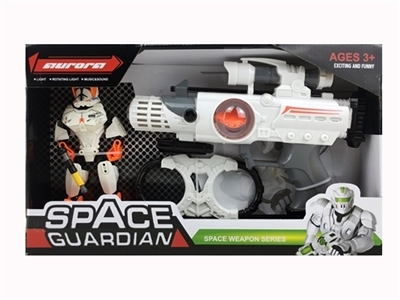 The light music space charge gun with soldiers - OBL723544