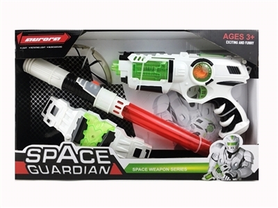 Space with telescopic light stick with belt glasses - OBL723548
