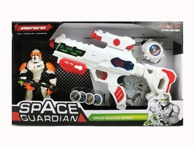 A gun with light music space charge fighters with transmitter - OBL723554