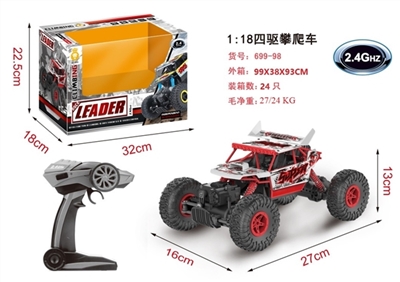 1/18 2.4 G climbing remote control car - OBL723813