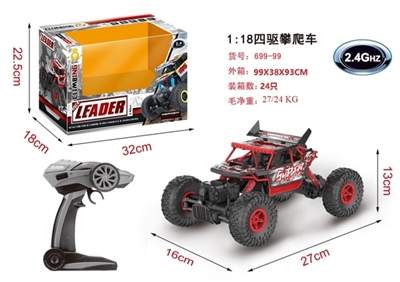 1/18 2.4 G climbing remote control car - OBL723814