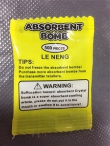 Dry water bomb package (500) - OBL724051