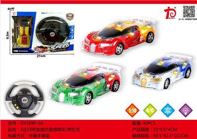 1 than 18 bugatti simulation transparent car/strip light - OBL724166