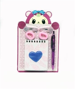 Little bear type suction plate stationery set - OBL724432