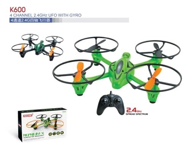 4 channel 2.4GHz Drone with Gyro(4通道小四轴飞行器) - OBL724581
