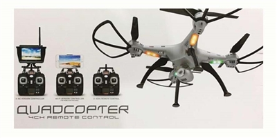 4 channel 2.4GHz UFO with Gyro+wifi camera(4通道 陀螺仪 四轴 带720p像素摄像头、带2G内存卡) - OBL724597