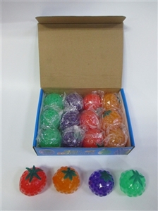 Box 12 6 cm tomatoes beads - OBL724746