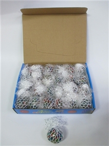 In box 24 grain of 5 cm white mesh beads - OBL724751