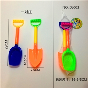 29 cm big snow shovel and spade (a pair) - OBL724982