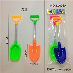 33 cm big snow shovel and spade (zhuang), a pair of - OBL724991