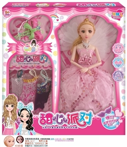 11 joint wings flash music doll dress 4 d the blink of an eye - OBL725246