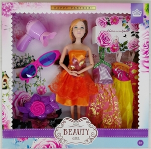 Fashion 9 joints with flower clip - OBL725341