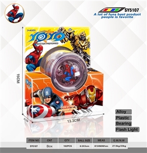 6.5 x3cmYOYO ball (spider-man) - OBL725890