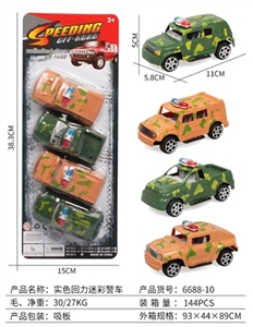 Solid color back to camouflage the police car - OBL726085